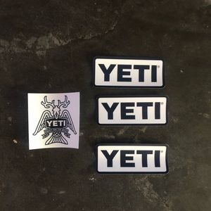 Yeti stickers